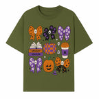 Halloween Stickers Set - Spooky Season, Pumpkins, Bows, Coffee, Flowers, Cute Skulls - Fun Fall Decor for Scrapbooking & Crafts - T-shirt 1758093388359.jpg