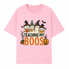 Teaching My Boos Halloween Ghosts Graphic Tee, Cute Witch Ghosts, Spooky Fun, Fall Apparel for Kids and Adults - T-shirt 1758093388380.jpg