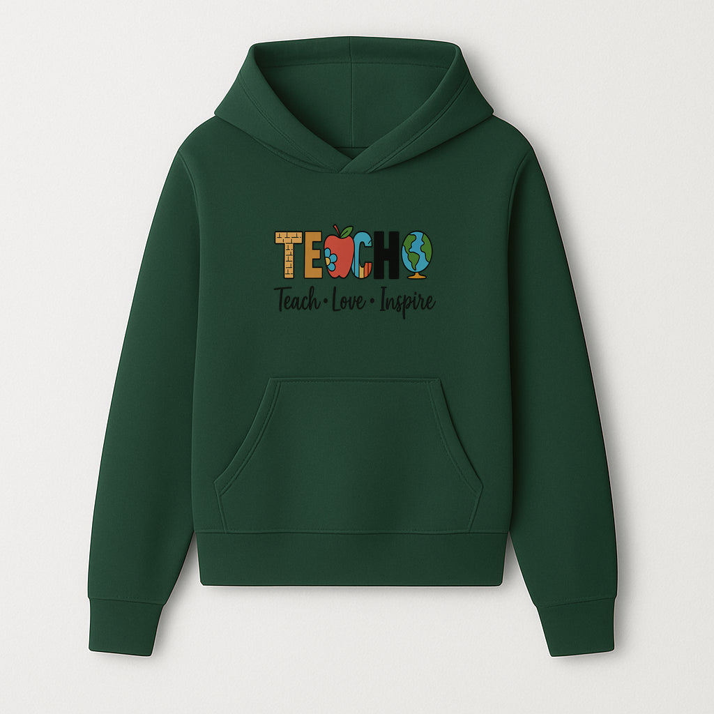 Teach Love Inspire Wall Art - Colorful Educational Decor for Teachers and Classrooms - Hoodie 1758093388408.jpg