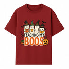 Teaching My Boos Halloween Ghosts Graphic Tee, Cute Witch Ghosts, Spooky Fun, Fall Apparel for Kids and Adults - T-shirt 1758093388562.jpg