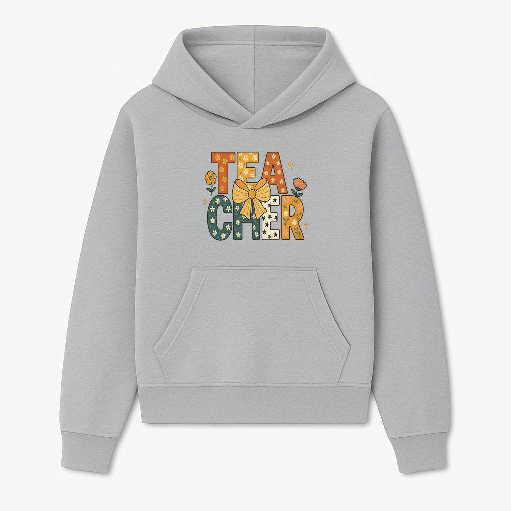 Floral Teacher Appreciation Art Print with Ribbon - Cute Gifts for Educators and Classroom Decor - Hoodie 1758093388610.jpg
