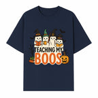 Teaching My Boos Halloween Ghosts Graphic Tee, Cute Witch Ghosts, Spooky Fun, Fall Apparel for Kids and Adults - T-shirt 1758093388682.jpg