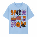 Halloween Stickers Set - Spooky Season, Pumpkins, Bows, Coffee, Flowers, Cute Skulls - Fun Fall Decor for Scrapbooking & Crafts - T-shirt 1758093388720.jpg