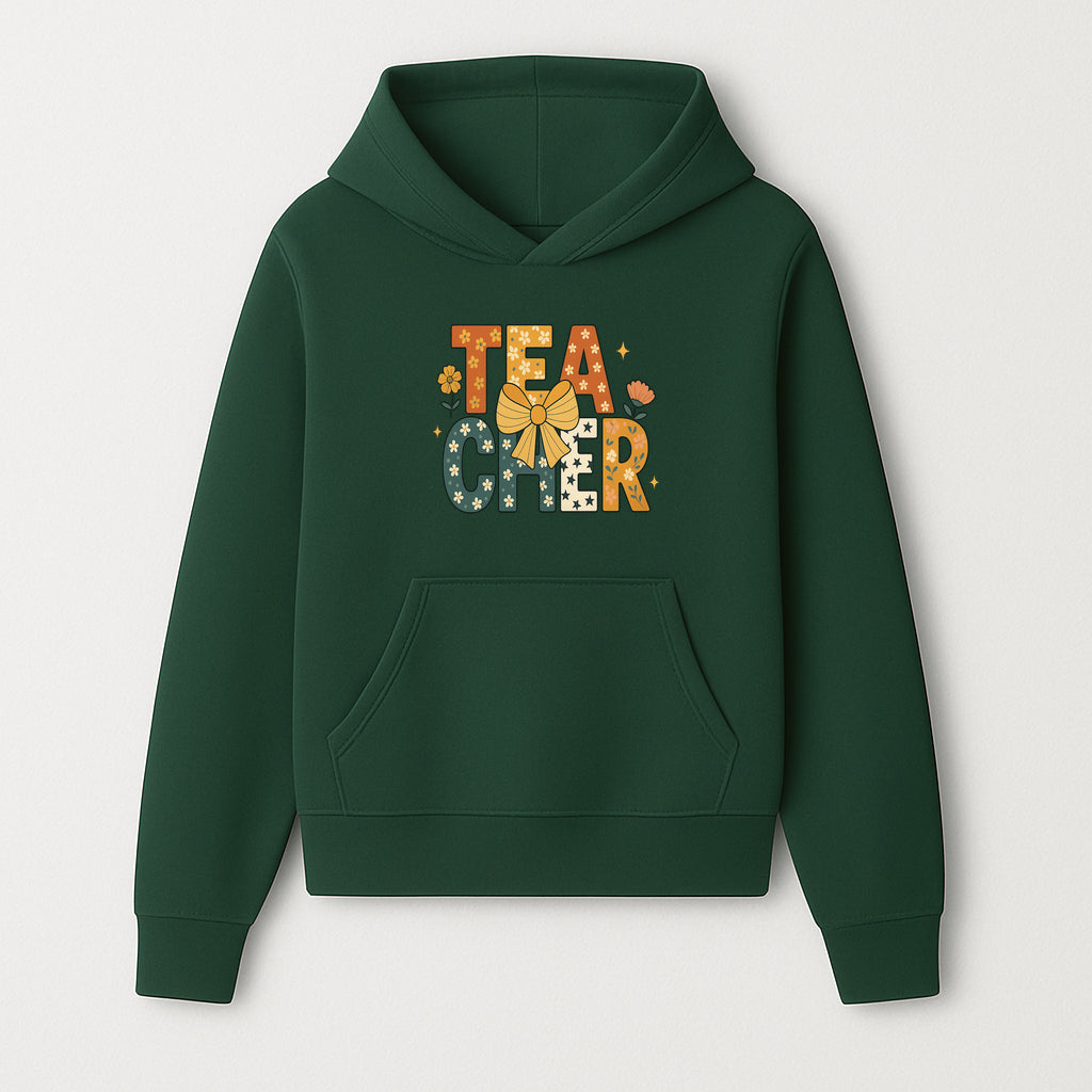 Floral Teacher Appreciation Art Print with Ribbon - Cute Gifts for Educators and Classroom Decor - Hoodie 1758093389168.jpg