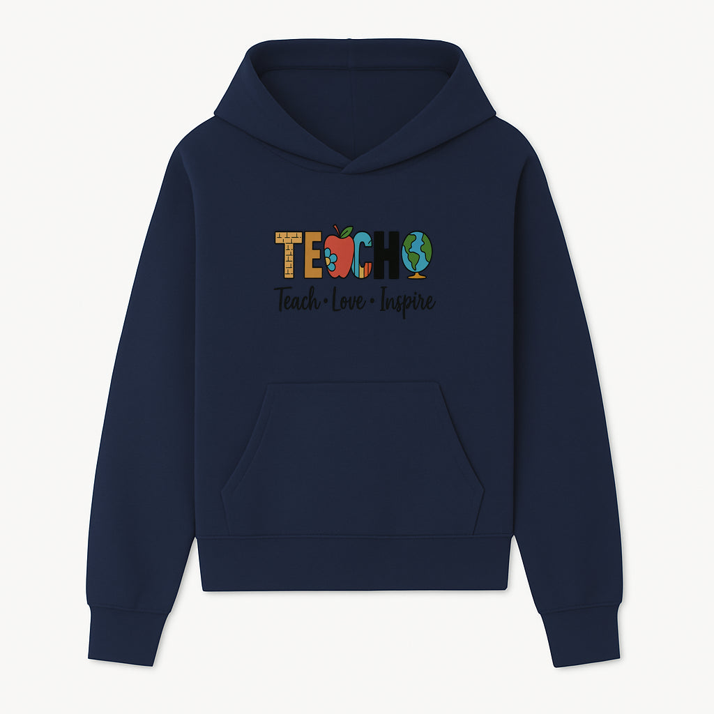 Teach Love Inspire Wall Art - Colorful Educational Decor for Teachers and Classrooms - Hoodie 1758093389247.jpg