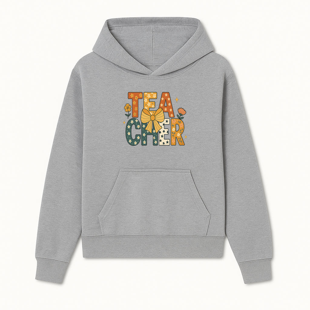 Floral Teacher Appreciation Art Print with Ribbon - Cute Gifts for Educators and Classroom Decor - Hoodie 1758093389332.jpg