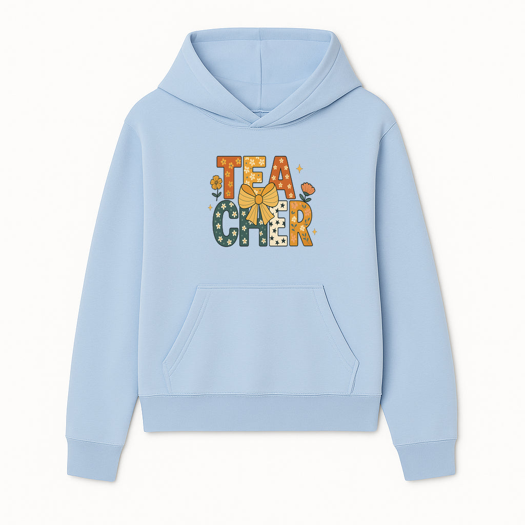 Floral Teacher Appreciation Art Print with Ribbon - Cute Gifts for Educators and Classroom Decor - Hoodie 1758093389531.jpg