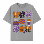 Halloween Stickers Set - Spooky Season, Pumpkins, Bows, Coffee, Flowers, Cute Skulls - Fun Fall Decor for Scrapbooking & Crafts - T-shirt 1758093389578.jpg