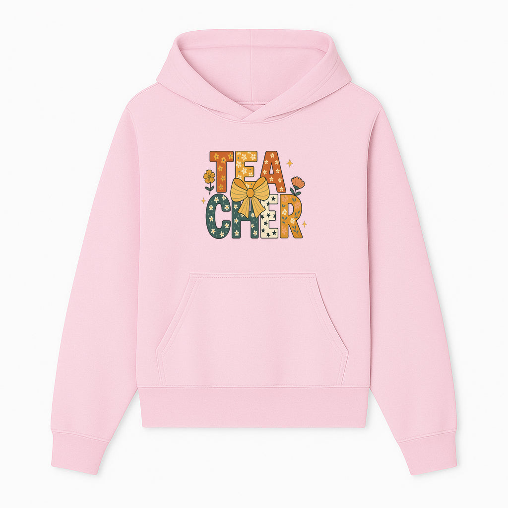 Floral Teacher Appreciation Art Print with Ribbon - Cute Gifts for Educators and Classroom Decor - Hoodie 1758093389718.jpg