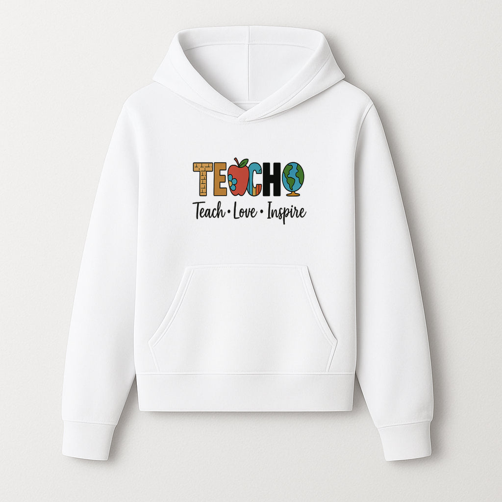 Teach Love Inspire Wall Art - Colorful Educational Decor for Teachers and Classrooms - Hoodie 1758093389800.jpg