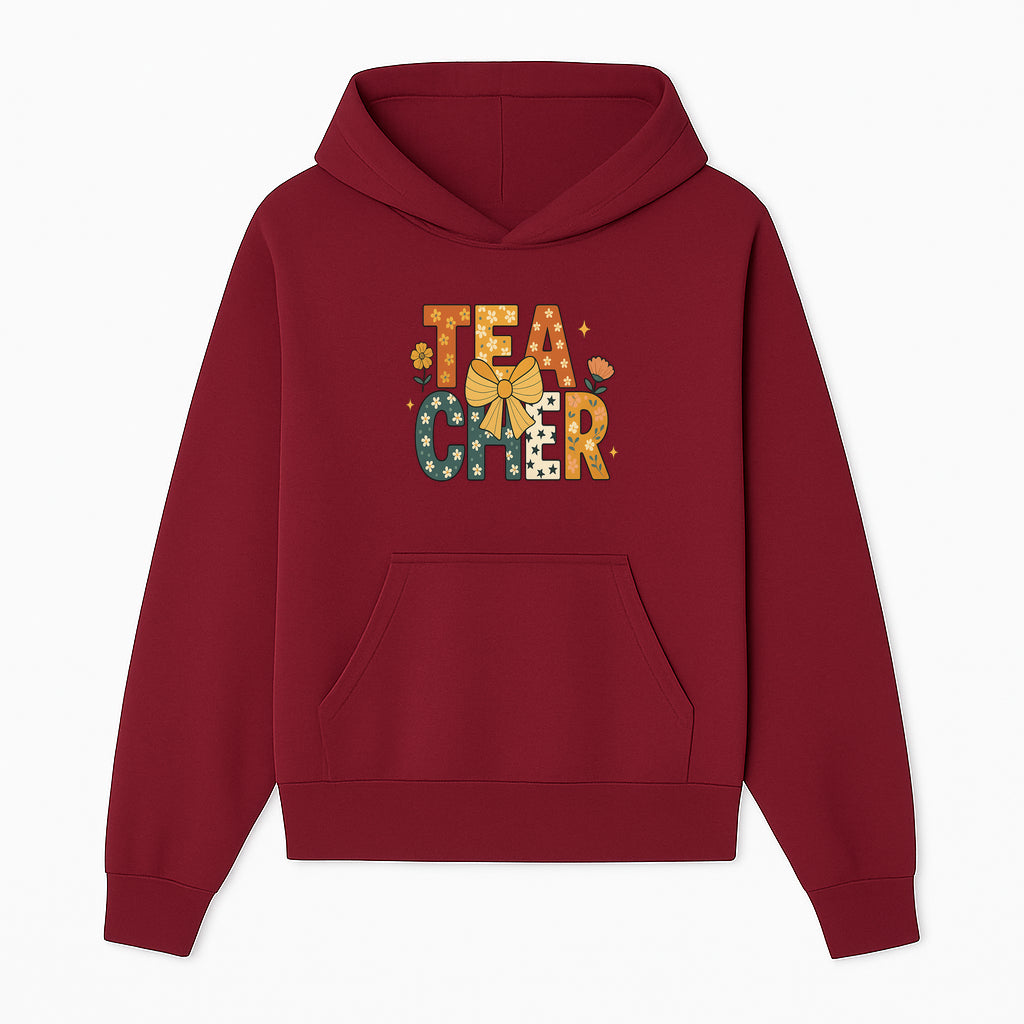 Floral Teacher Appreciation Art Print with Ribbon - Cute Gifts for Educators and Classroom Decor - Hoodie 1758093389855.jpg