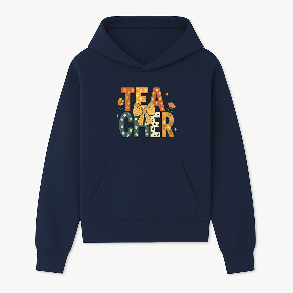 Floral Teacher Appreciation Art Print with Ribbon - Cute Gifts for Educators and Classroom Decor - Hoodie 1758093390015.jpg