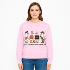 Silly Teachers Build Character Ducks Graphic Tee for Kids Fun Classroom Humor Shirt with Soccer, Music, and Learning Themes - Sweatshirt 1758093390036.jpg