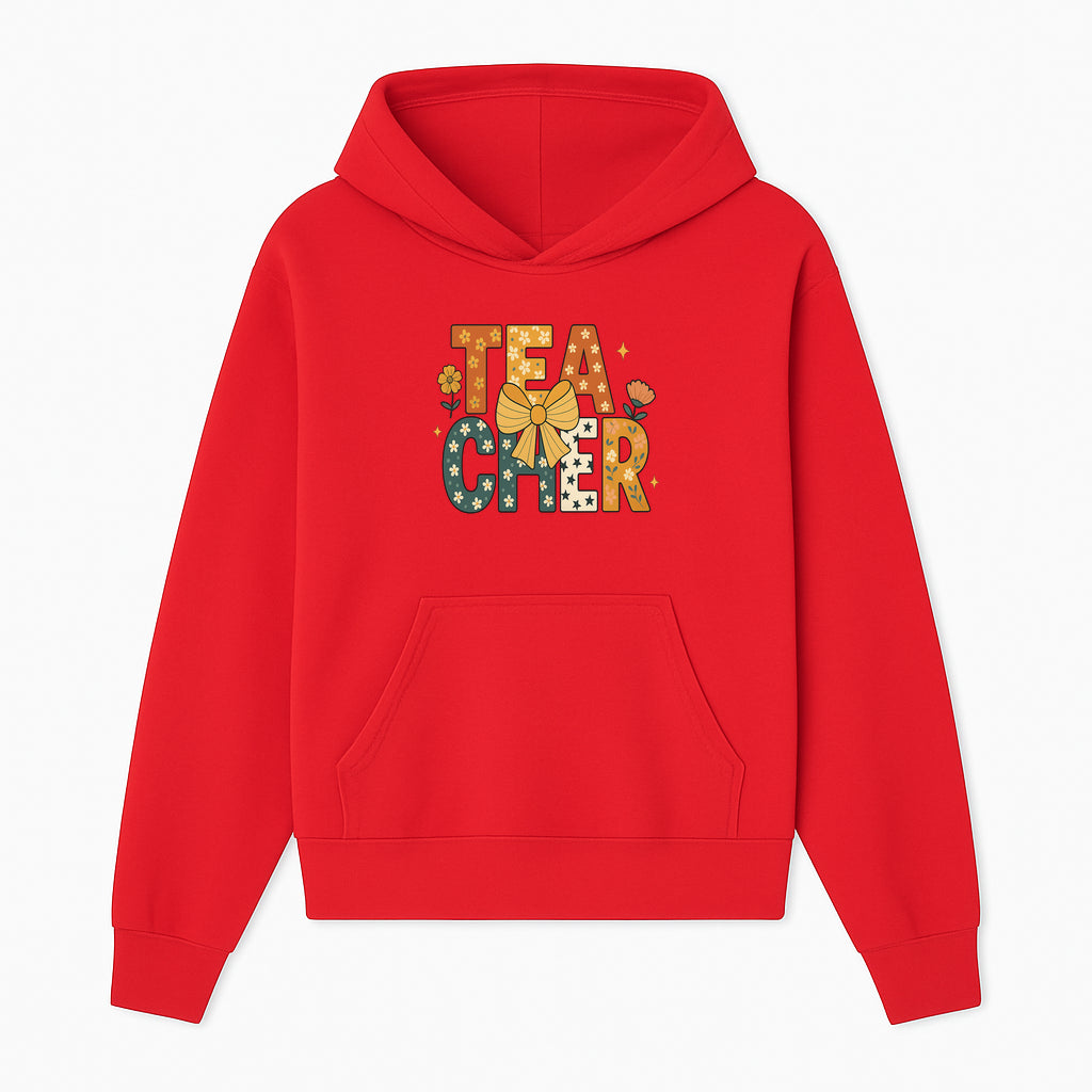 Floral Teacher Appreciation Art Print with Ribbon - Cute Gifts for Educators and Classroom Decor - Hoodie 1758093390182.jpg
