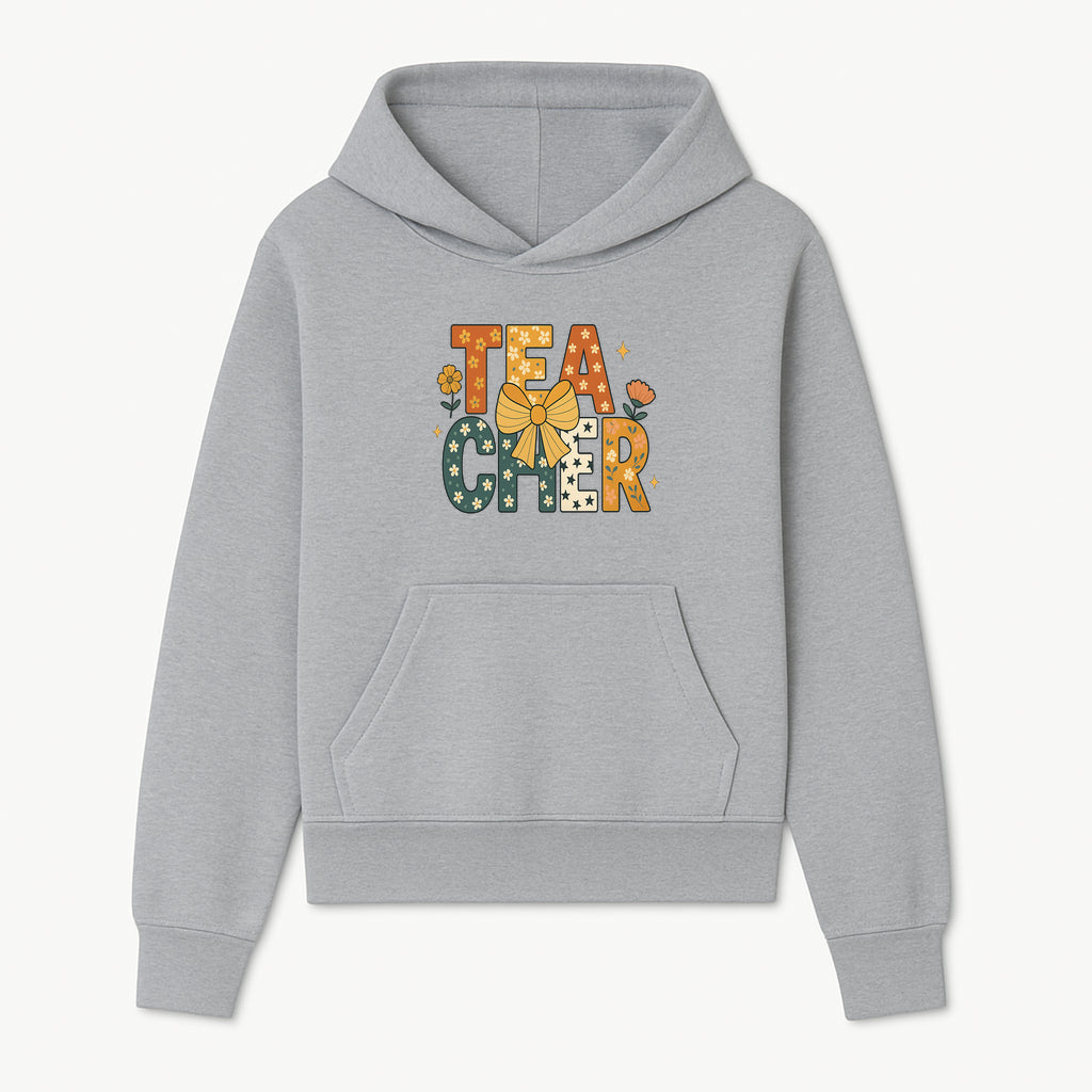 Floral Teacher Appreciation Art Print with Ribbon - Cute Gifts for Educators and Classroom Decor - Hoodie 1758093390373.jpg