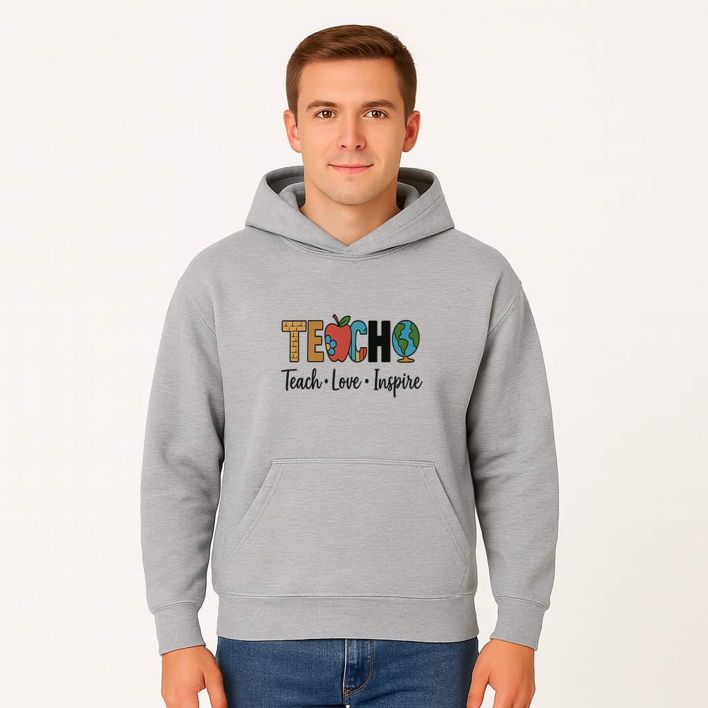 Teach Love Inspire Wall Art - Colorful Educational Decor for Teachers and Classrooms - Hoodie 1758093390949.jpg