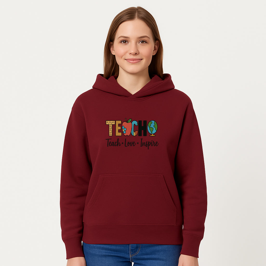 Teach Love Inspire Wall Art - Colorful Educational Decor for Teachers and Classrooms - Hoodie 1758093391120.jpg