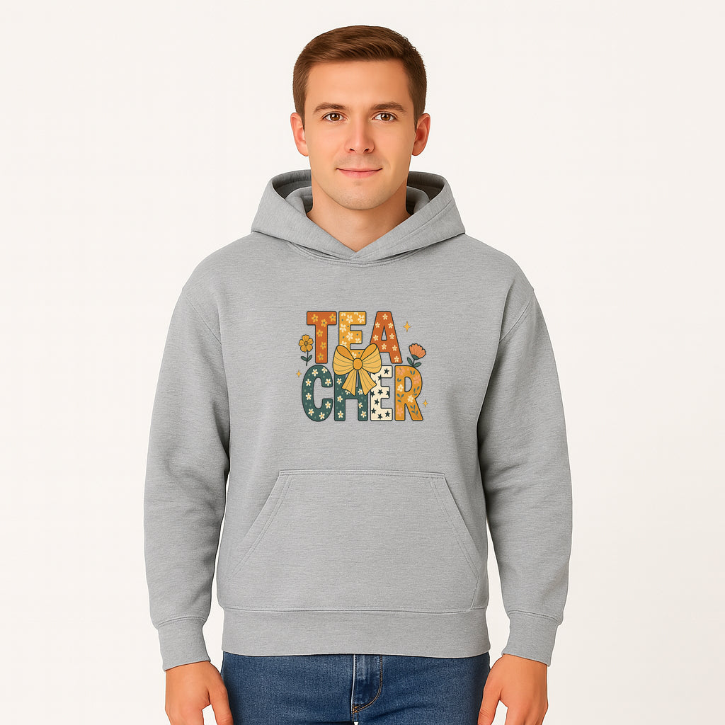 Floral Teacher Appreciation Art Print with Ribbon - Cute Gifts for Educators and Classroom Decor - Hoodie 1758093391810.jpg