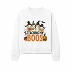 Teaching My Boos Halloween Ghosts Graphic Tee, Cute Witch Ghosts, Spooky Fun, Fall Apparel for Kids and Adults - Sweatshirt 1758093392678.jpg