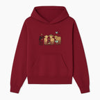Cute Farm Animal Art Print - Cows with Books, Flower, and Butterfly - Whimsical Home Decor for Animal Lovers and Kids' Rooms - Hoodie 1758093392825.jpg