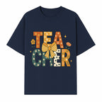 Floral Teacher Appreciation Art Print with Ribbon - Cute Gifts for Educators and Classroom Decor - T-shirt 1758093393606.jpg