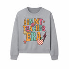 In My Teacher Era Graphic Tee - Retro Style with Happy Faces and School Elements, Perfect for Educators - Sweatshirt 1758093393777.jpg