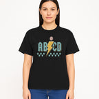 Colorful ABCD Lightning Bolt Graphic Tee for Kids - Fun, Educational, and Stylish Clothing - T-shirt 1758093393884.jpg