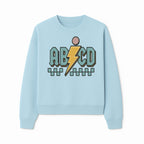 Colorful ABCD Lightning Bolt Graphic Tee for Kids - Fun, Educational, and Stylish Clothing - Sweatshirt 1758093394885.jpg