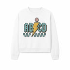Colorful ABCD Lightning Bolt Graphic Tee for Kids - Fun, Educational, and Stylish Clothing - Sweatshirt 1758093395953.jpg