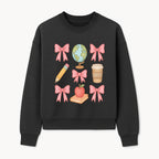Colorful School and Coffee Themed Stickers Set with Bows, Apple, Globe, Pencil, and Books - Cute Teacher Gifts - Sweatshirt 1758093399439.jpg
