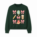 Colorful School and Coffee Themed Stickers Set with Bows, Apple, Globe, Pencil, and Books - Cute Teacher Gifts - Sweatshirt 1758093399611.jpg