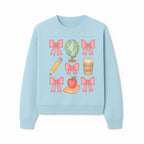Colorful School and Coffee Themed Stickers Set with Bows, Apple, Globe, Pencil, and Books - Cute Teacher Gifts - Sweatshirt 1758093399953.jpg