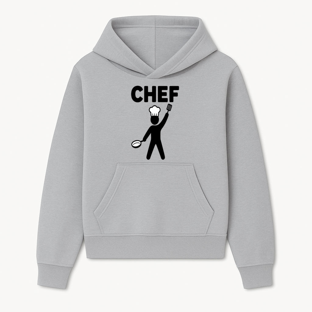 Chef Graphic Art Print - Kitchen Decor, Culinary Wall Art, Cook Gifts, Restaurant Decor, Chef Silhouette Design, Cooking Enthusiast Gift - Hoodie 1758181688937.jpg