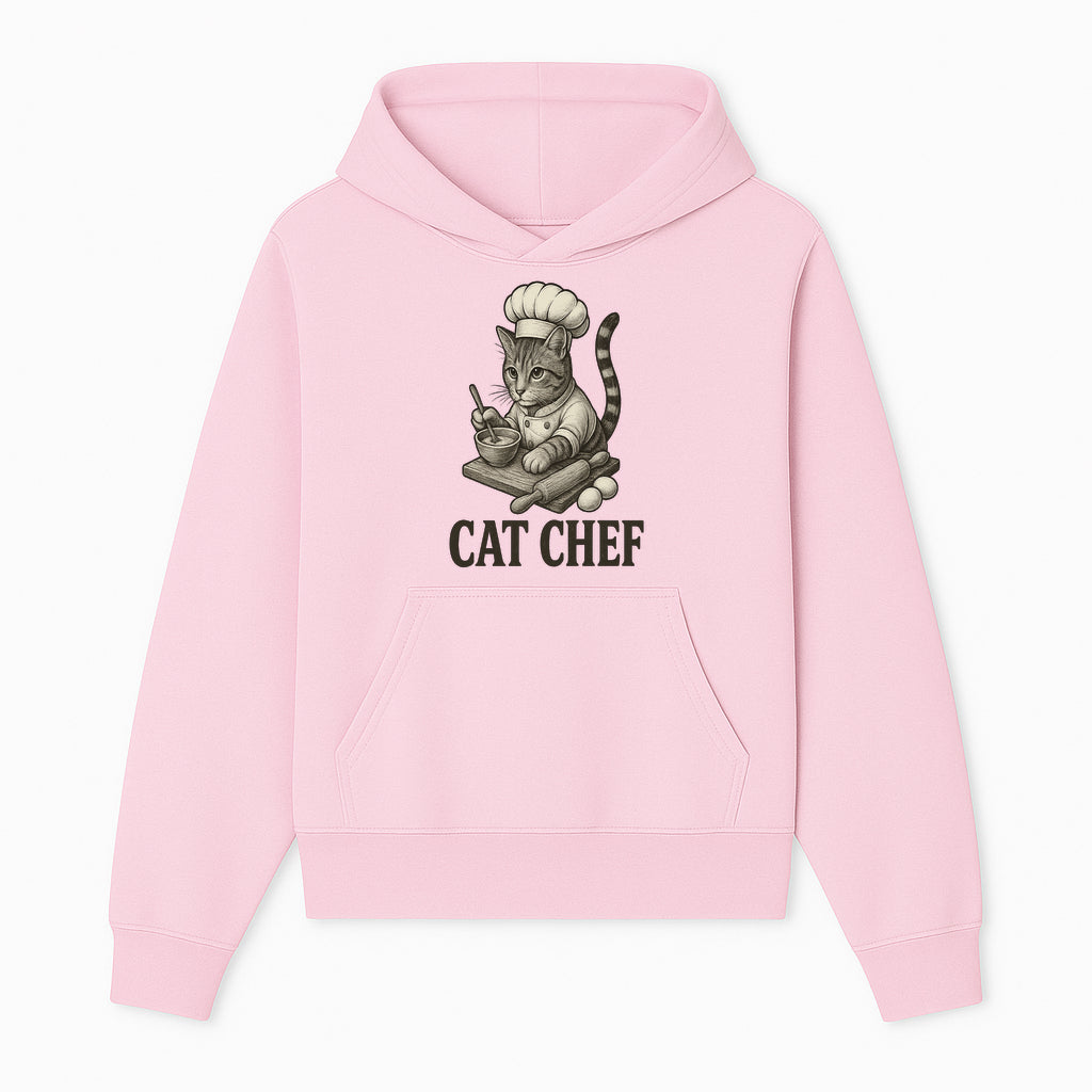 Cat Chef Vintage Illustration - Adorable Feline Cook Art for Kitchen Decor, T-Shirts, and Gift Ideas for Cat Lovers - Hoodie 1758181689170.jpg