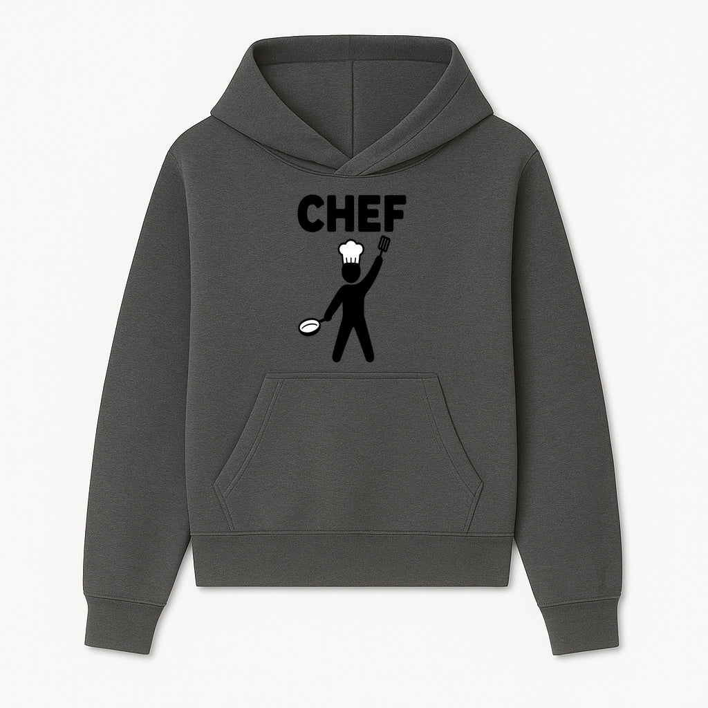 Chef Graphic Art Print - Kitchen Decor, Culinary Wall Art, Cook Gifts, Restaurant Decor, Chef Silhouette Design, Cooking Enthusiast Gift - Hoodie 1758181689205.jpg