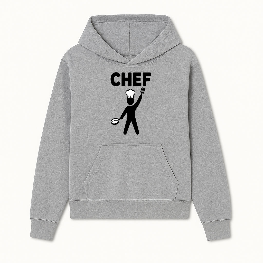Chef Graphic Art Print - Kitchen Decor, Culinary Wall Art, Cook Gifts, Restaurant Decor, Chef Silhouette Design, Cooking Enthusiast Gift - Hoodie 1758181689478.jpg