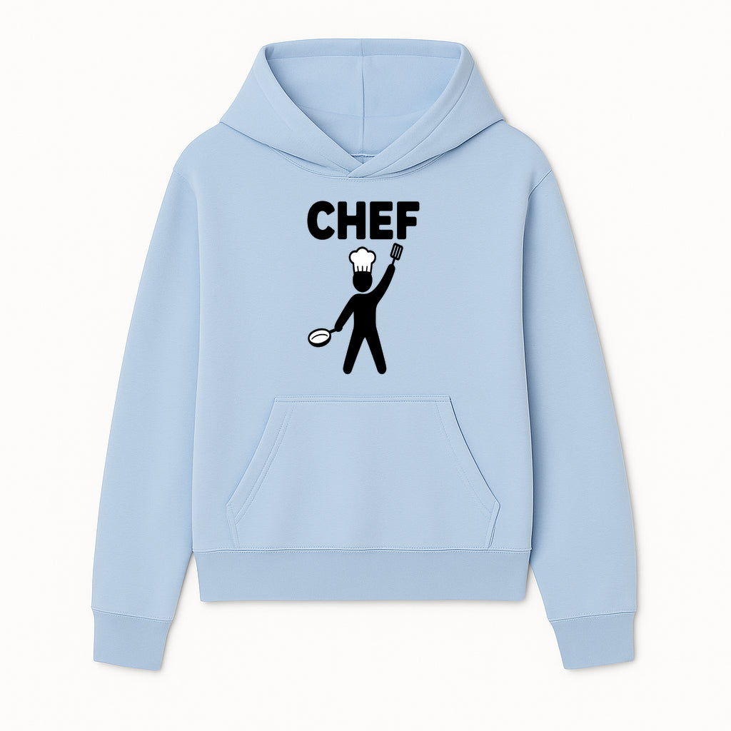 Chef Graphic Art Print - Kitchen Decor, Culinary Wall Art, Cook Gifts, Restaurant Decor, Chef Silhouette Design, Cooking Enthusiast Gift - Hoodie 1758181689605.jpg