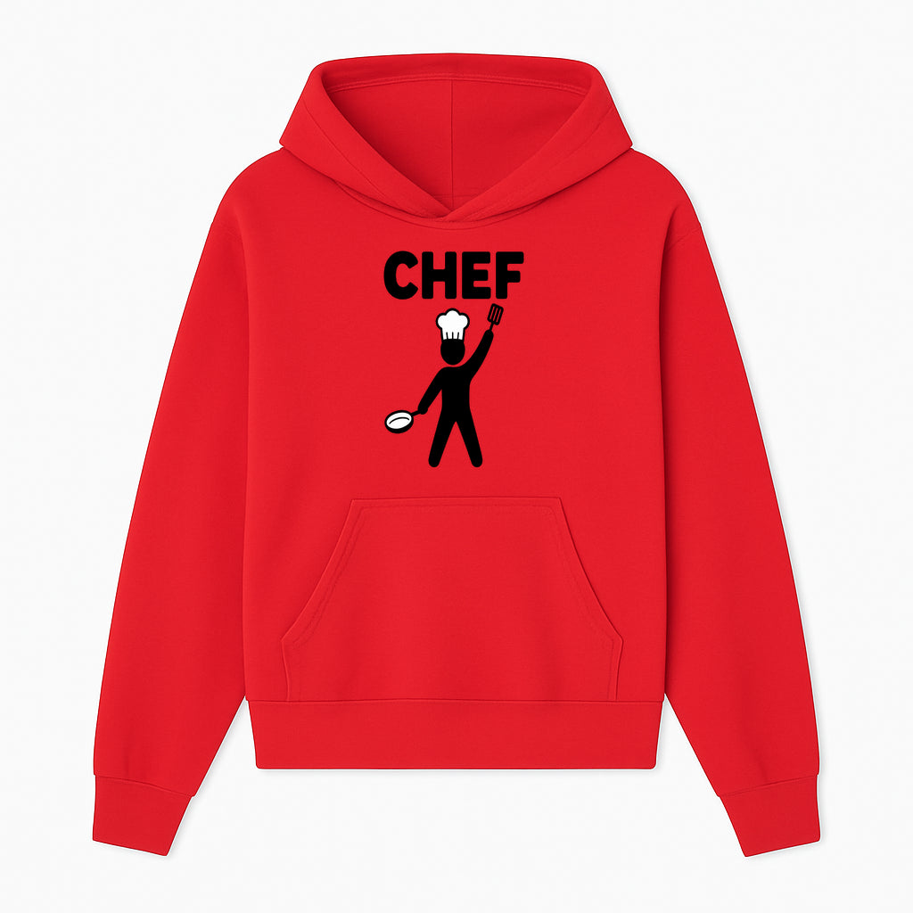 Chef Graphic Art Print - Kitchen Decor, Culinary Wall Art, Cook Gifts, Restaurant Decor, Chef Silhouette Design, Cooking Enthusiast Gift - Hoodie 1758181690142.jpg