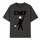 Chef Graphic Art Print - Kitchen Decor, Culinary Wall Art, Cook Gifts, Restaurant Decor, Chef Silhouette Design, Cooking Enthusiast Gift - T-shirt 1758181692194.jpg