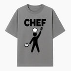 Chef Graphic Art Print - Kitchen Decor, Culinary Wall Art, Cook Gifts, Restaurant Decor, Chef Silhouette Design, Cooking Enthusiast Gift - T-shirt 1758181692471.jpg