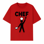 Chef Graphic Art Print - Kitchen Decor, Culinary Wall Art, Cook Gifts, Restaurant Decor, Chef Silhouette Design, Cooking Enthusiast Gift - T-shirt 1758181693143.jpg