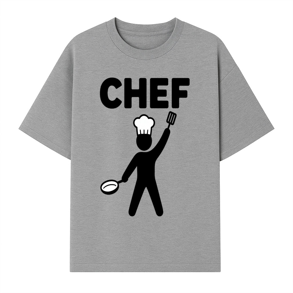 Chef Graphic Art Print - Kitchen Decor, Culinary Wall Art, Cook Gifts, Restaurant Decor, Chef Silhouette Design, Cooking Enthusiast Gift - T-shirt 1758181693280.jpg