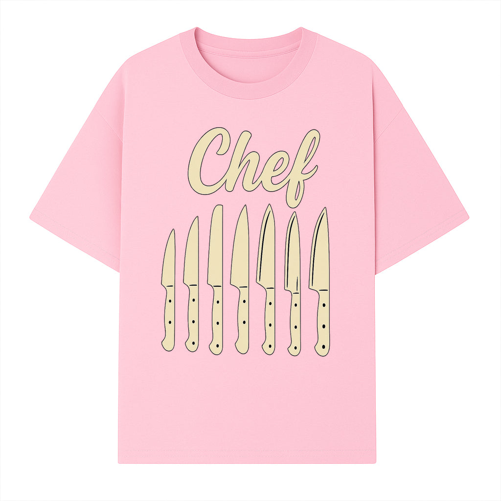 Chef Knife Set Art Print - Kitchen Decor, Culinary Gifts, Kitchen Wall Art, Chef Gifts, Cooking Prints, Modern Home Decor - T-shirt 1758181694622.jpg