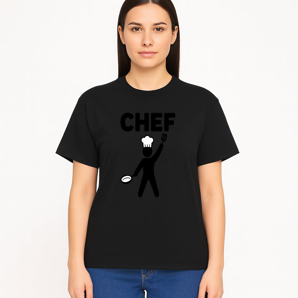 Chef Graphic Art Print - Kitchen Decor, Culinary Wall Art, Cook Gifts, Restaurant Decor, Chef Silhouette Design, Cooking Enthusiast Gift - T-shirt 1758181694730.jpg