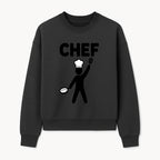 Chef Graphic Art Print - Kitchen Decor, Culinary Wall Art, Cook Gifts, Restaurant Decor, Chef Silhouette Design, Cooking Enthusiast Gift - Sweatshirt 1758181695115.jpg