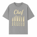 Chef Knife Set Art Print - Kitchen Decor, Culinary Gifts, Kitchen Wall Art, Chef Gifts, Cooking Prints, Modern Home Decor - T-shirt 1758181695254.jpg