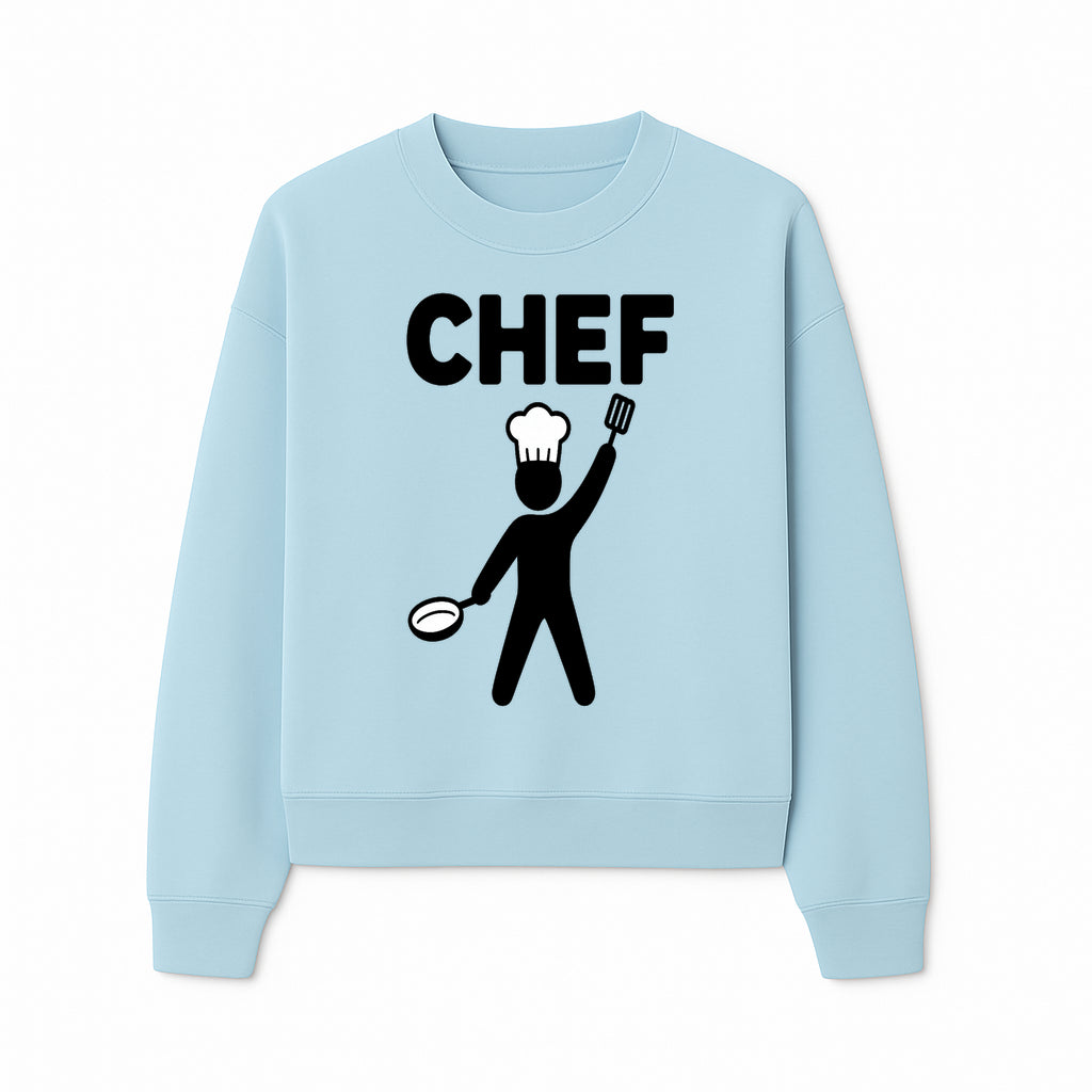 Chef Graphic Art Print - Kitchen Decor, Culinary Wall Art, Cook Gifts, Restaurant Decor, Chef Silhouette Design, Cooking Enthusiast Gift - Sweatshirt 1758181695602.jpg