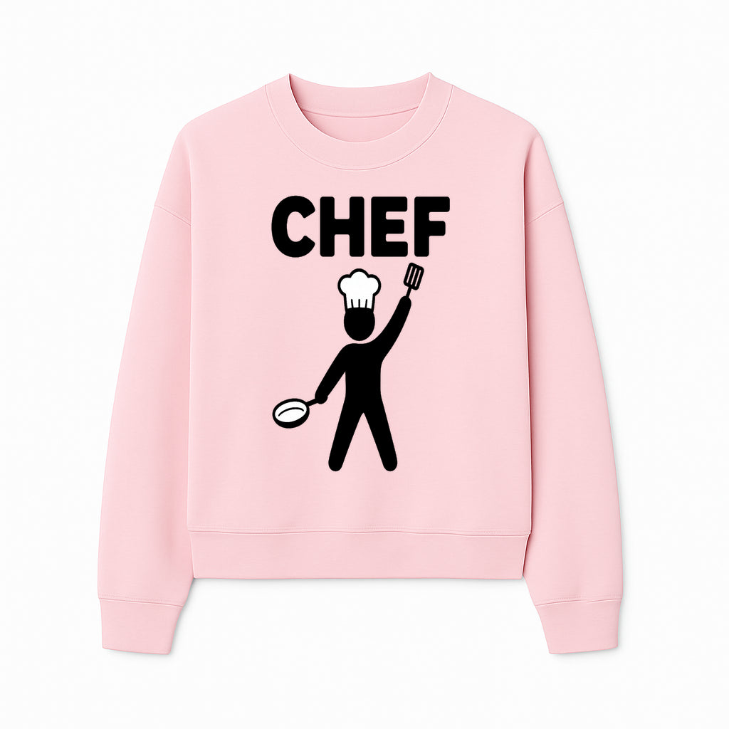Chef Graphic Art Print - Kitchen Decor, Culinary Wall Art, Cook Gifts, Restaurant Decor, Chef Silhouette Design, Cooking Enthusiast Gift - Sweatshirt 1758181695738.jpg