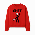 Chef Graphic Art Print - Kitchen Decor, Culinary Wall Art, Cook Gifts, Restaurant Decor, Chef Silhouette Design, Cooking Enthusiast Gift - Sweatshirt 1758181696146.jpg