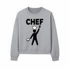 Chef Graphic Art Print - Kitchen Decor, Culinary Wall Art, Cook Gifts, Restaurant Decor, Chef Silhouette Design, Cooking Enthusiast Gift - Sweatshirt 1758181696334.jpg